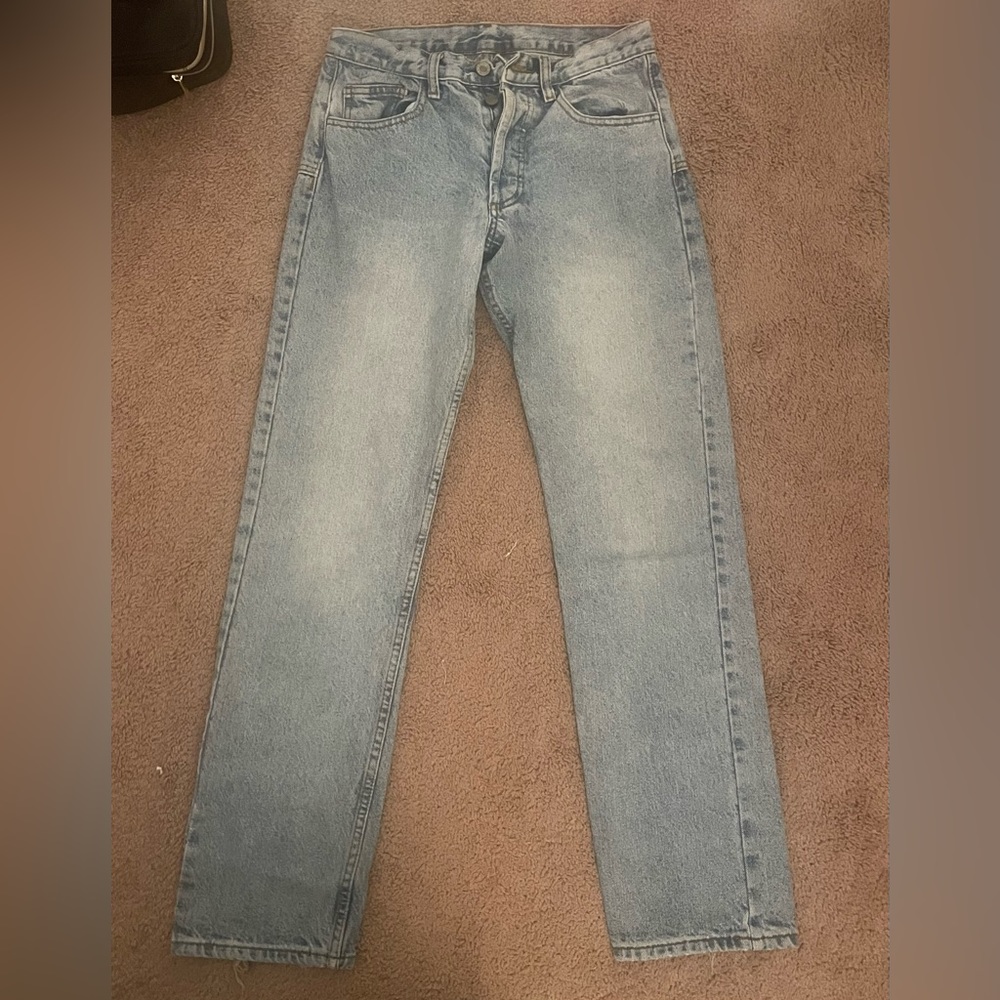 Brandy Melville / John Galt Button Fly Jeans Mid Low Rise